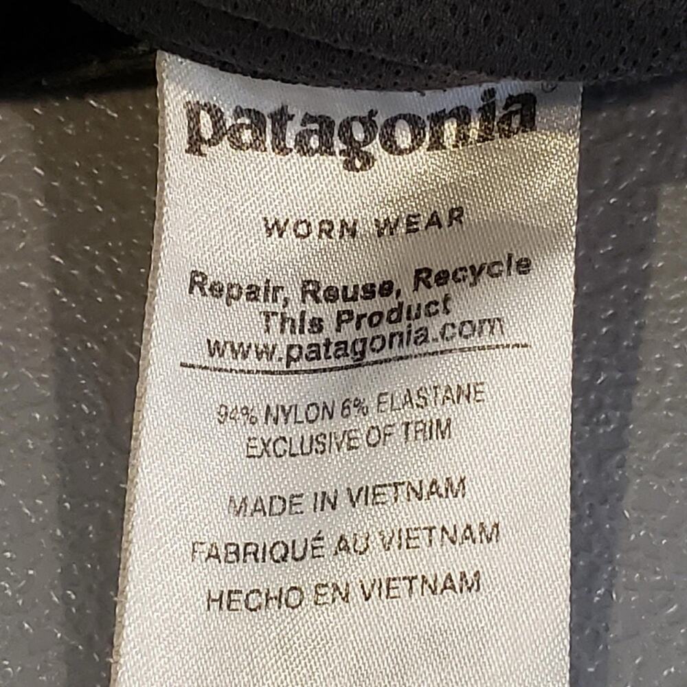 Patagonia Quandary Cargo Shorts Men's Size 32 Green Hiking Outdoor Zip Pocket - Picture 8 of 11